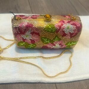 Floral Jewel encrusted Purse